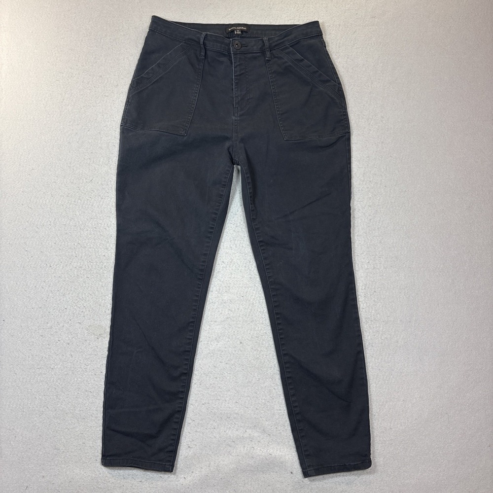 Banana Republic Black Stretch Jeans Size 12 4 Pocket Casual